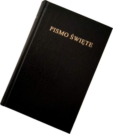 Biblia Warszawska/brytyjka - duża, twarda, czarna