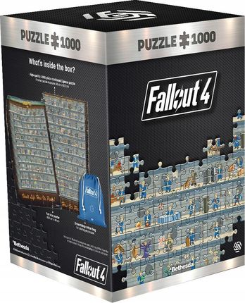 Good Loot Puzzle Fallout 4 Perk Poster 1000el.