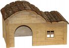 Kerbl Nature Plus domek z delikatnie zakrzywionym dachem, 30 x 20 x 20 cm