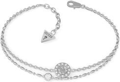 Zdjęcie GUESS EU BIŻUTERIA GUESS DAMSKA BRANSOLETKA SREBRNA LOGO UBB79032-S - Sosnowiec