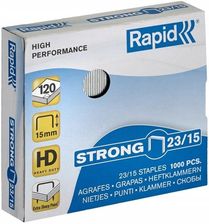 Zdjęcie Zszywki Rapid Strong 23 15 1000 Sztuk Srebrny - Otwock