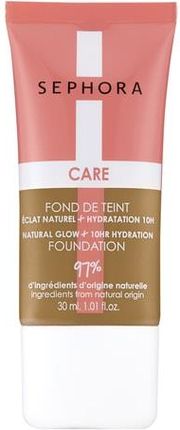 Sephora Collection Care Makeup Natural Glow + 10H Foundation Podkład 33.5 Noix Dore