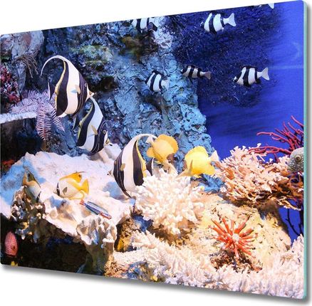 Tulup Deska do krojenia kuchenna Rafa koralowa 60x52cm (PLDK60X52NN105919456)