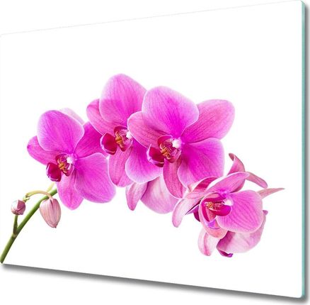 Tulup Deska do krojenia Różowa orchidea 60x52cm (PLDK60X52NN67673367)