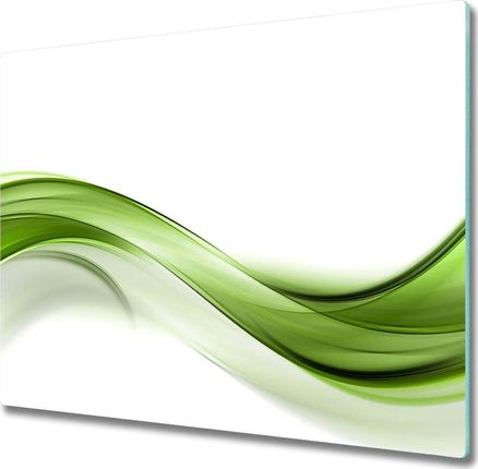 Tulup Deska do krojenia kuchenna Zielona fala 60x52cm (PLDK60X52NN100125120)