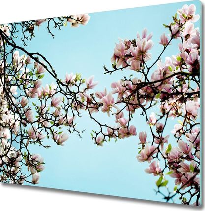 Tulup Deska do krojenia kuchenna Kwiaty magnolii 60x52cm (PLDK60X52NN52445180)