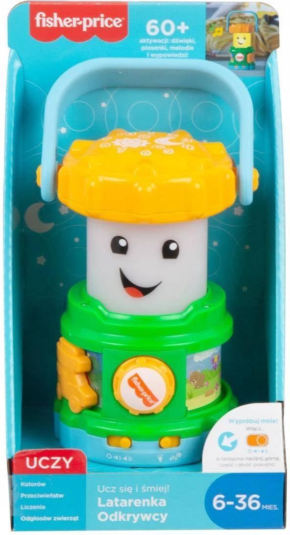 Fisher-Price Muzyczna Latarenka Odkrywcy światło PL GRW49