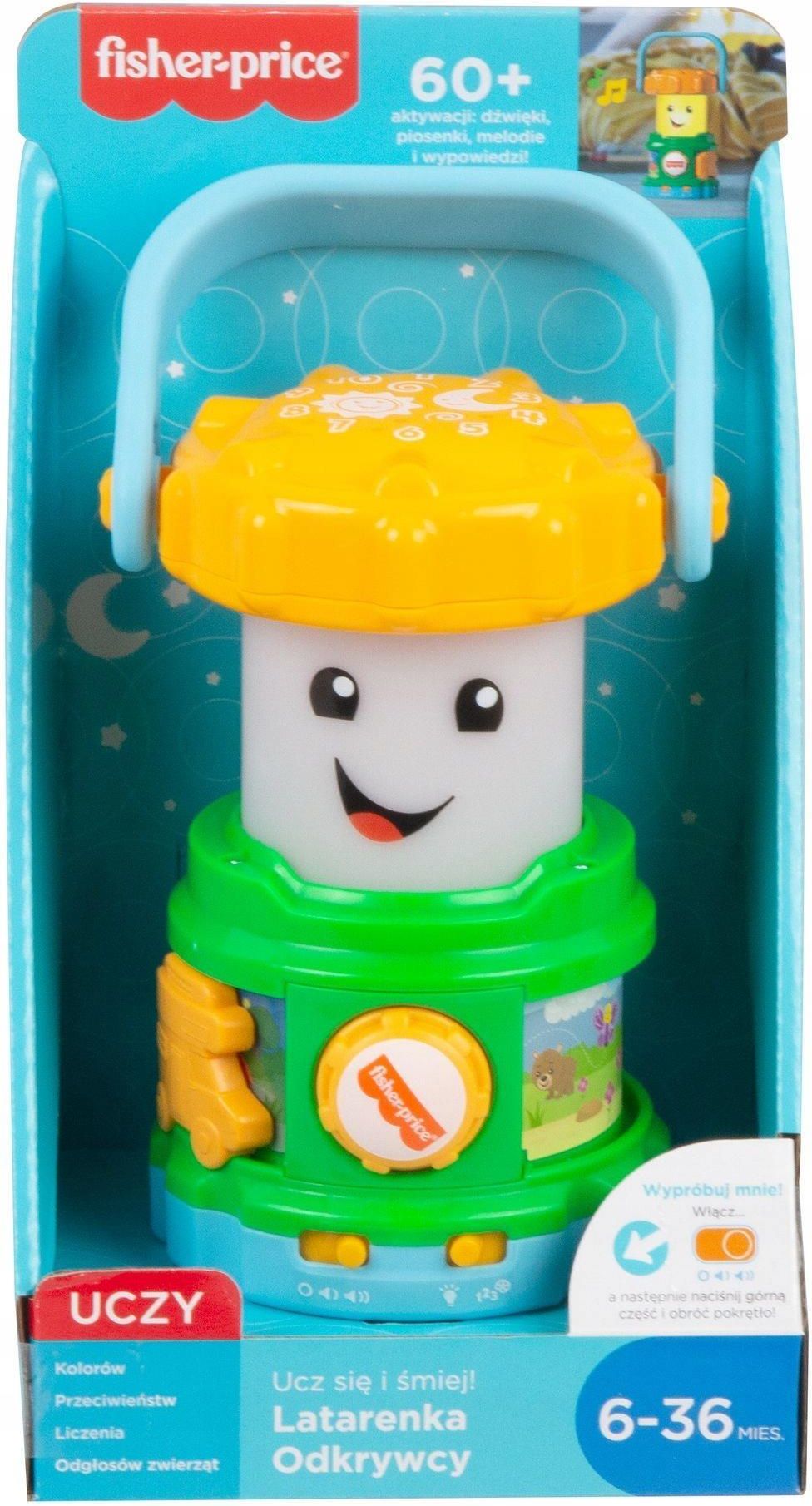 Fisher-Price Muzyczna Latarenka Odkrywcy światło PL GRW49