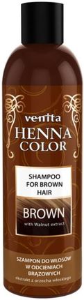 Venita Henna Color Szampon Brown Do Włosów W Odcieniach Brązu 250 ml