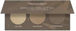 Zdjęcie PIERRE RENE PALETKA CIENI DO BRWI NR 02 DARK BROWN - Grudziądz