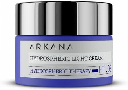 Krem Arkana Hydrospheric Light Cream Lekki nawilżający Dla Cery Suchej I Bardzo Suchej 45093 na dzień 50ml