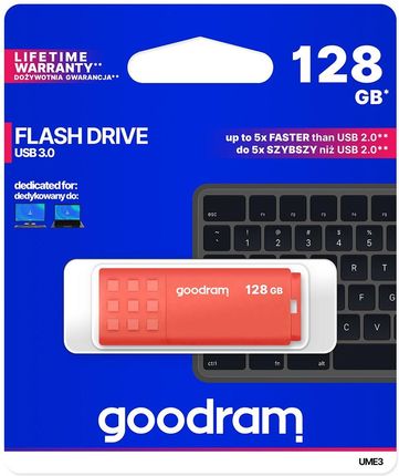 GOODRAM 128GB UME3 ORANGE USB 3.0 (UME3-1280O0R11)