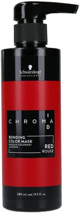 Schwarzkopf Professional Chroma Id Intense Koloryzująca Maska Do Włosów Red 280ml