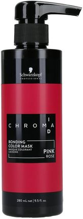 Schwarzkopf Professional Chroma Id Intense Koloryzująca Maska Do Włosów Pink 280ml