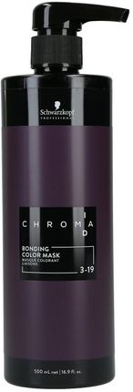 Schwarzkopf Professional Chroma Id Koloryzująca Maska Do Włosów 3-19 500ml
