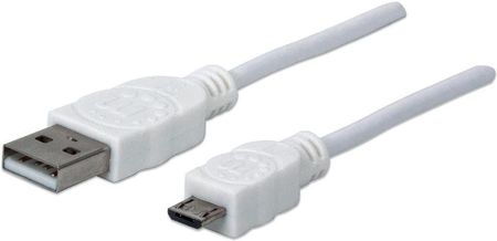 MANHATTAN KABEL USB  HI-SPEED USB 2.0 A - MICRO-B M/M 0,6M (326568)  (326568)