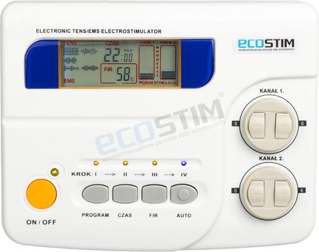 Elektrostymulator Przeciwbólowy I Treningowy Tens/Ems Eco80