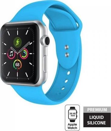 Crong Crong Liquid Band - Pasek do Apple Watch 38/40 mm (niebieski)