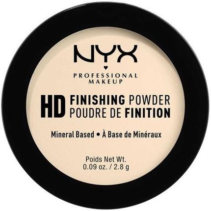 NYX Professional Makeup High Definition Finishing Powder Puder wykończeniowy Banana 2,8 g
