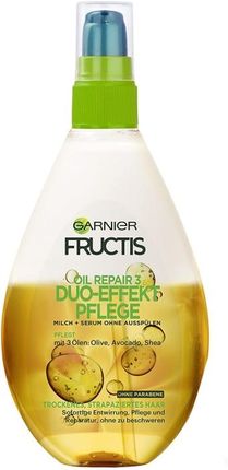 Garnier Fructis Oil Repair 3 Podwójna pielęgnacja włosów suchych z oliwą z oliwek i olejem z awokado 150ml