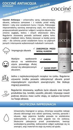 Coccine Antiacqua Impregnat Bezbarwny 250Ml - zdjęcie 5