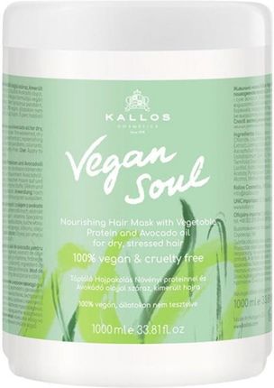 Kallos Vegan Soul Maska Z Proteinami Roślinnymi 1000ml