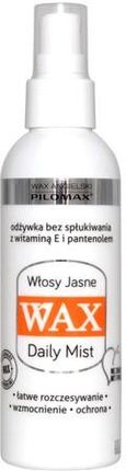 Pilomax Wax Ang Daily Mist Wax Odżywka Nawilżająca Bez Spłukiwania Do Włosów Jasnych 100 ml