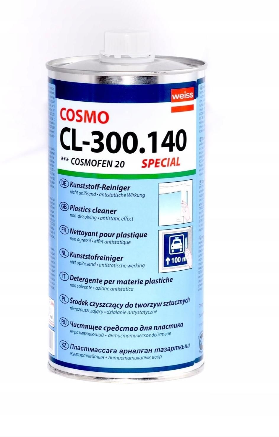COSMOFEN 20, ŚRODEK CZYSZCZĄCY DO OKIEN PCV 12SZT CFEN20KPL - Opinie i ...