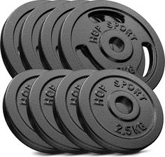 Zdjęcie Hop-Sport Zestaw Obciążeń Żeliwnych 30Kg 4X5 4X2 5 - Jelcz-Laskowice