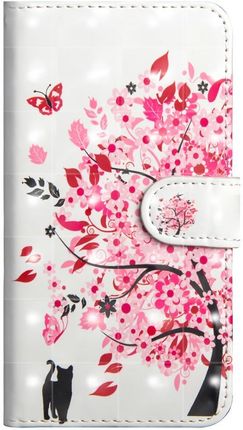 Xgsm Etui Wallet do Samsung Galaxy A50 / A30s - Flowered Tree - Wielokolorowy