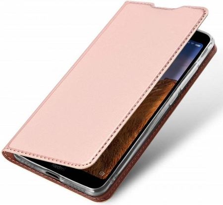 Dux Ducis Etui SAMSUNG GALAXY A01 z klapką skórzane Skin Leather jasny róż (64181)