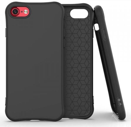 Hurtel Soft Color Case elastyczne żelowe etui do iPhone SE 2020 / iPhone 8 / iPhone 7 czarny (57834)