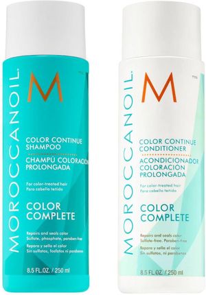 Moroccanoil Color Continue  Zestaw Do Włosów Farbowanych Szampon 250Ml + Odżywka 250Ml