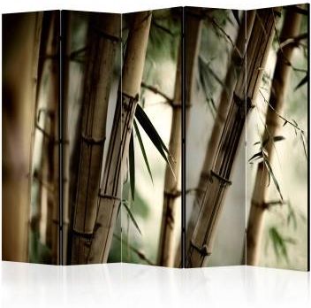 Artgeist Parawan 5-Częściowy - Fog And Bamboo Forest Ii [Room Dividers] 225X172