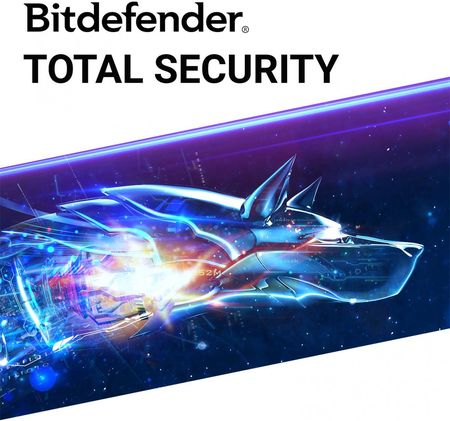 Bitdefender Total Security 2020 : Czas trwania licencji - 1 rok, Liczba chronionych urządzeń - 5