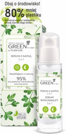 Floslek Flos Lek Green For Skin Zielone Warzywa Serum Z Natką 3W1 30 ml