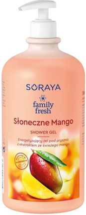 Soraya Family Fresh Słoneczne Mango Energetyzujący Żel Pod Prysznic Z Pompką 1L