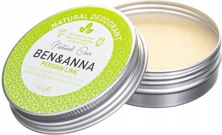 Ben&Anna Naturalny Dezodorant W Kremie Persian Lime 45G