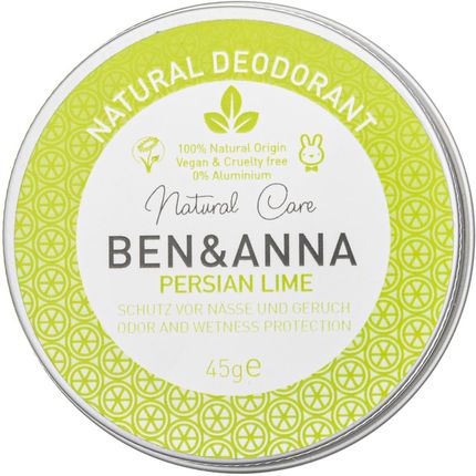 Ben&Anna Naturalny Dezodorant W Kremie Persian Lime 45G