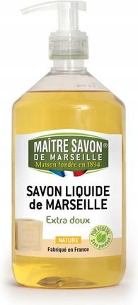 Maitre Savon De Marseille Mydło Marsylskie W Płynie Naturalne 500Ml Maître
