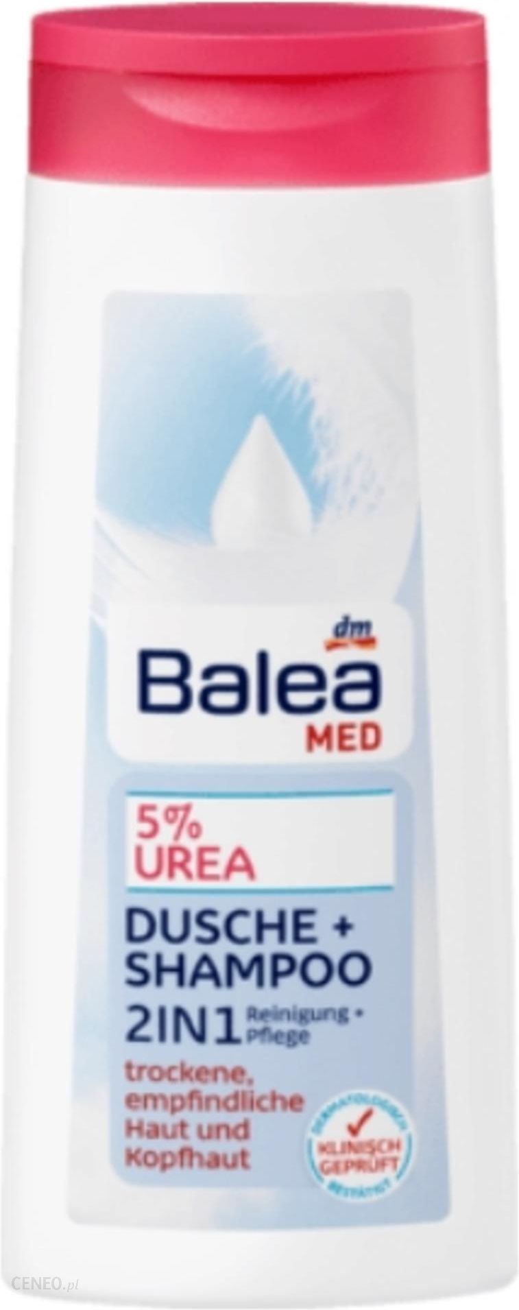 Balea Med 2In1 šampūnas ir dušo želė 2in1 su karbamidu 5% 300Ml