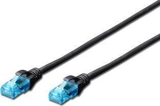 Digitus Kabel patch-cord UTP, CAT.5E, schwarz, 7.0 m, 15 LGW (DK1512070BL)