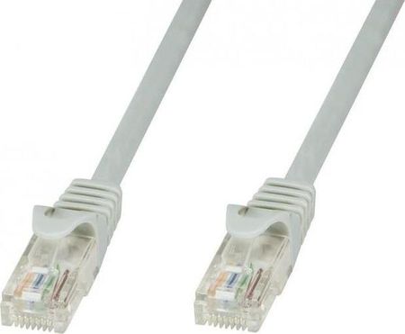 Techly TechlyPro Kabel sieciowy patch cord RJ45 Cat5e UTP CCA 1m szary (24124)