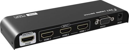 Techly HDMI2.0 3 Port, HDR 4K2K 60Mhz (IDATAHDMI24K31HDR)
