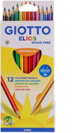 Giotto Kredki ołówkowe Elios 12 kol. (275800)