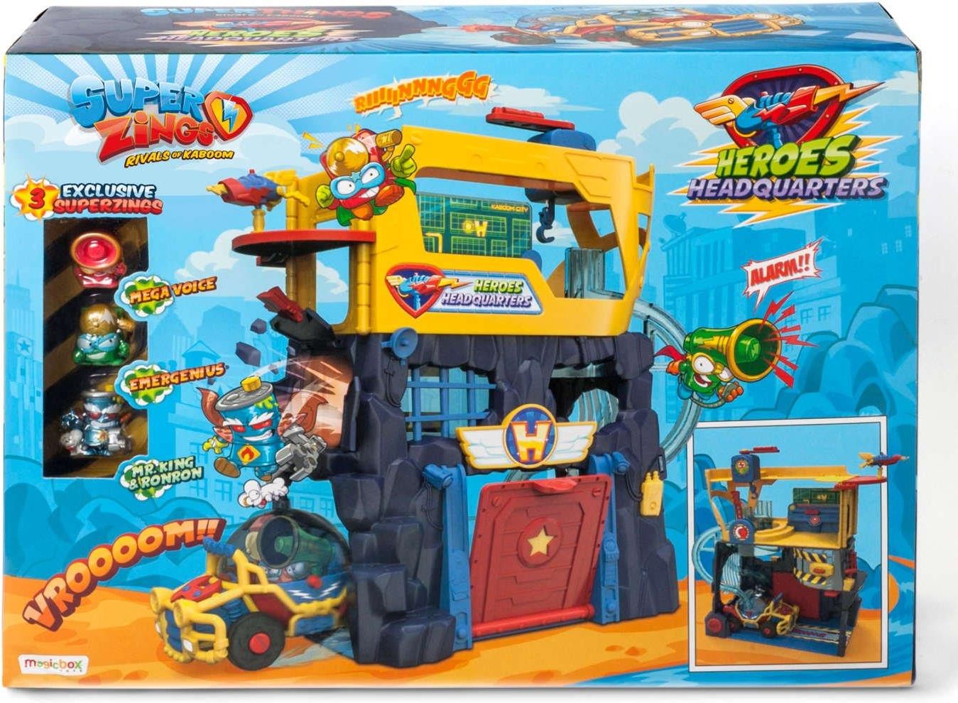 Magic Box Zestaw Heroes Headquarters SuperZings Seria 6 - zdjęcie 2 Magic Box Zestaw Heroes Headquarters SuperZings Seria 6