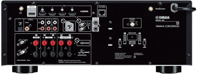 Yamaha RX-V4A Czarny - zdjęcie 2 Yamaha RX-V4A Czarny