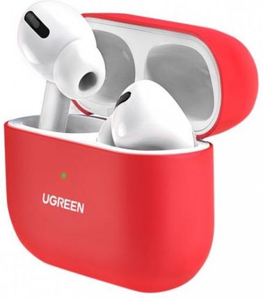 Ugreen silikonowe etui case na słuchawki Apple AirPods Pro czerwony (80512)