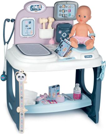 Smoby Interaktywna Opiekunka Baby Care Centrum Opieki + Lalka 240300