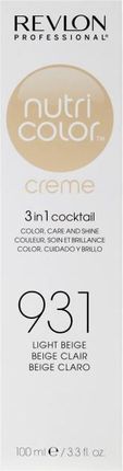 Revlon Professional Nutri Color Creme Krem koloryzujący bez amoniaku 821 slver beige